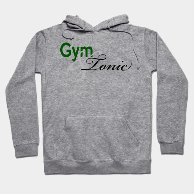 Gym And Tonic - Gordon's Exercise Hoodie by The Blue Box